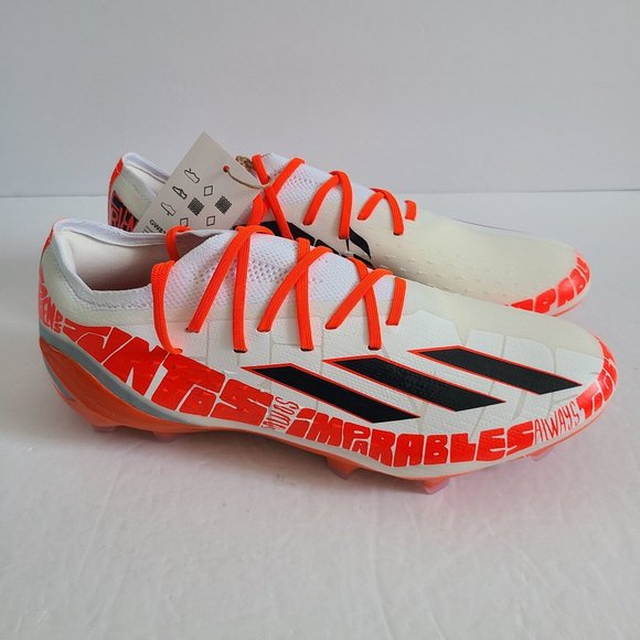 NEW Adidas X Speedportal Messi.1 FG Soccer Cleats GW8387 Size 6.5 White main image 6